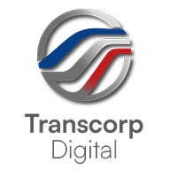 logo de Transcporp Digital en formato vertical